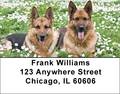 German Shepherd Address Labels