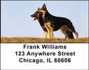 German Shepherds Address Labels