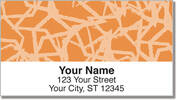 Giraffe Print Address Labels