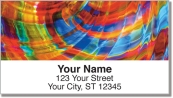 Glass Art Address Labels