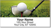 Golf Address Labels