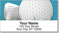 Gone Golfing Address Labels