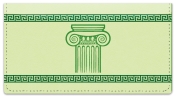 Greek to Me Checkbook Cover