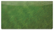 Green Burlap Checkbook Cover