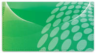 Green Contempo Checkbook Cover