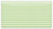 Green Diamond Checkbook Cover