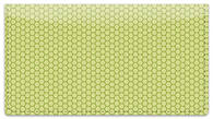 Green Honeycomb Checkbook Cover