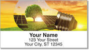 Green Living Address Labels