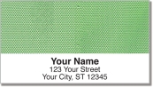 Green Mesh Address Labels
