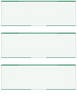 Green Safety Blank Stock For 3 to a Page Voucher Computer Checks