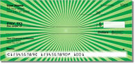 Green Starburst Checks