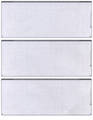 Grey Safety Blank Stock For 3 to a Page Voucher Computer Checks