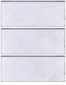 Grey Safety Blank Stock For 3 to a Page Voucher Computer Checks