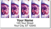 Grissom Christmas Address Labels