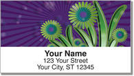 Groovy Garden Address Labels