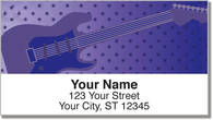 Guitar Address Labels