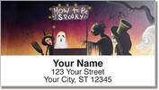 Halloween Art Address Labels