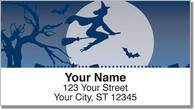 Halloween Witch Address Labels