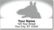 Hand Shadow Address Labels