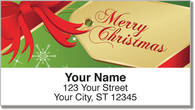 Happy Holidays Address Labels