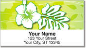 Hawaiian Hibiscus Address Labels