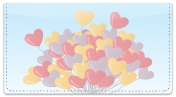 Heart Balloon Checkbook Cover