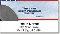 Herb Brooks Address Labels