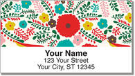 Hippie Chic Address Labels