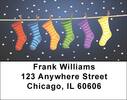 Holiday Stockings Address Labels