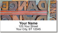 Hot Press Type Address Labels