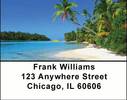 Island Paradise Address Labels