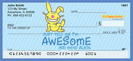 It's Happy Bunny Cute Personal Checks