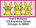 It's Happy Bunny Funny Address Labels