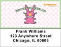 It's Happy Bunny Girly Address Labels