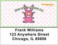 It's Happy Bunny Girly Address Labels