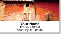 Italian Architecture Address Labels