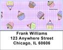 Jen Goode's Cupcakes Address Labels