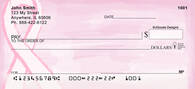 Jen Goode's Pink Ribbons Personal Checks