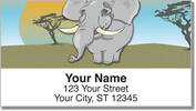 Jungle Buddy Address Labels