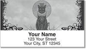 Kitty Noir Address Labels