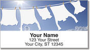 Laundry Day Address Labels