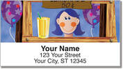 Lemonade Stand Address Labels