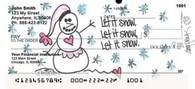Let It Snow, Let It Snow, Let It Snow! Personal Checks by Amy S Petrik