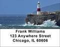 Lighthouses Rocky Coastlines Address Labels