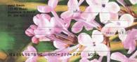 Lilac Oblata in Oil Personal Checks - Oblata Lilacs Checks