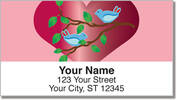 Love Bird Address Labels