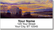 Lovely Sunset Address Labels