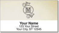 M Monogram Address Labels