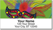 Mardi Gras Address Labels