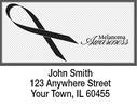 Melanoma Awareness Ribbon Address Labels